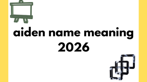 aiden name meaning