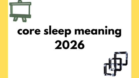 core sleep meaning