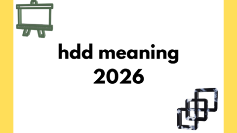 hdd meaning