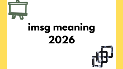 imsg meaning