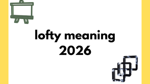lofty meaning