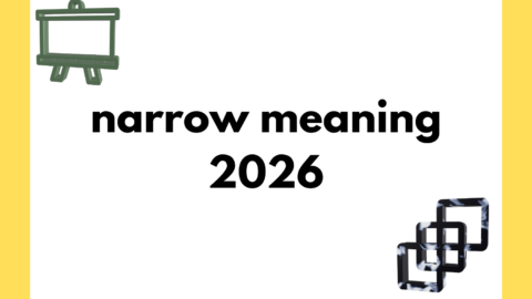 narrow meaning