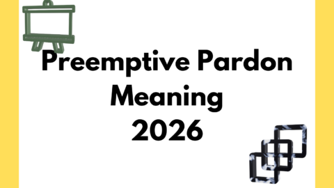 Preemptive Pardon Meaning