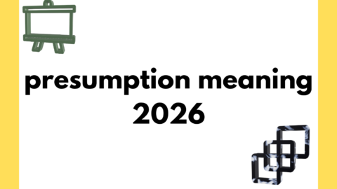 presumption meaning