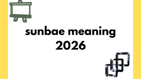 sunbae meaning