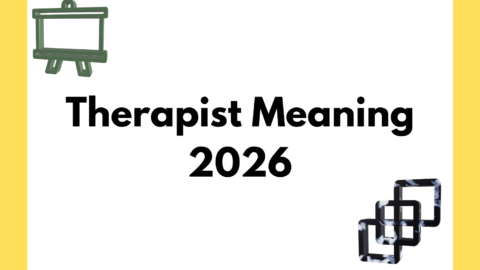 Therapist Meaning
