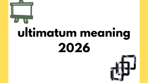 ultimatum meaning