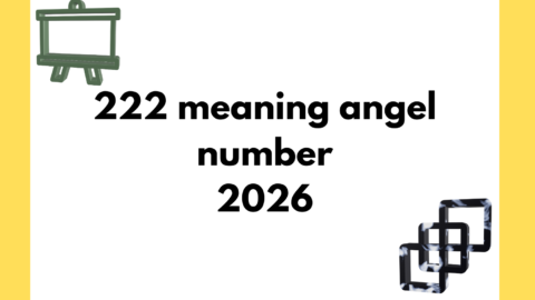 222 meaning angel number