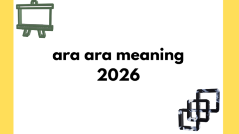 ara ara meaning