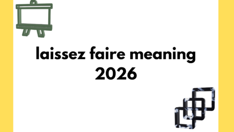 laissez faire meaning