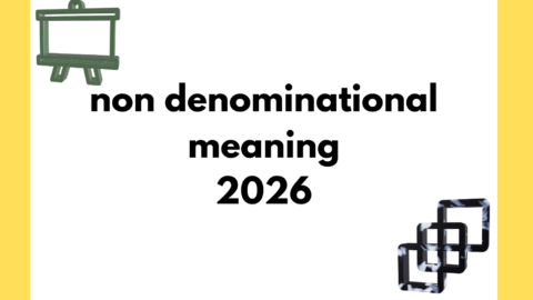 non denominational meaning