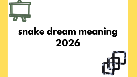 snake dream meaning