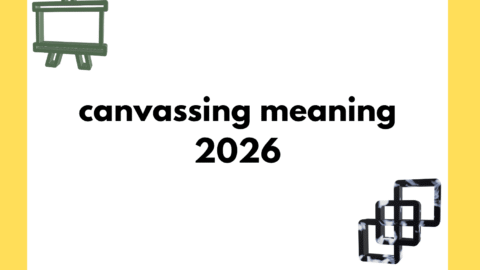 canvassing meaning