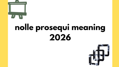 nolle prosequi meaning