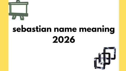 sebastian name meaning