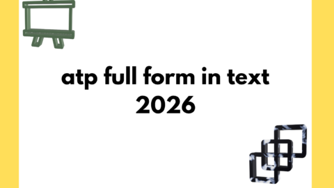 atp full form in text