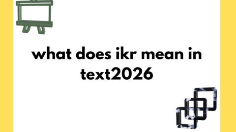 what does ikr mean in text