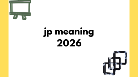 jp meaning