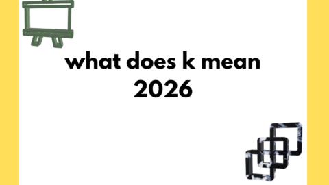 what does k mean