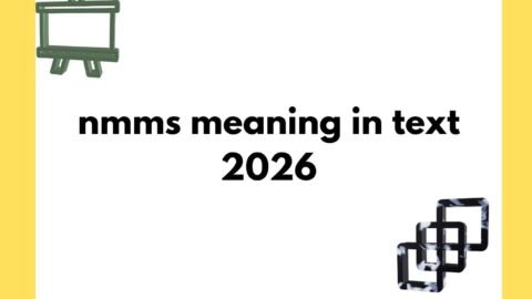 nmms meaning in text