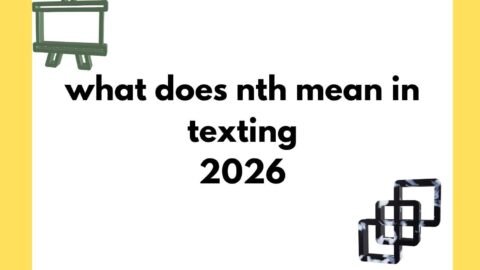 what does nth mean in texting