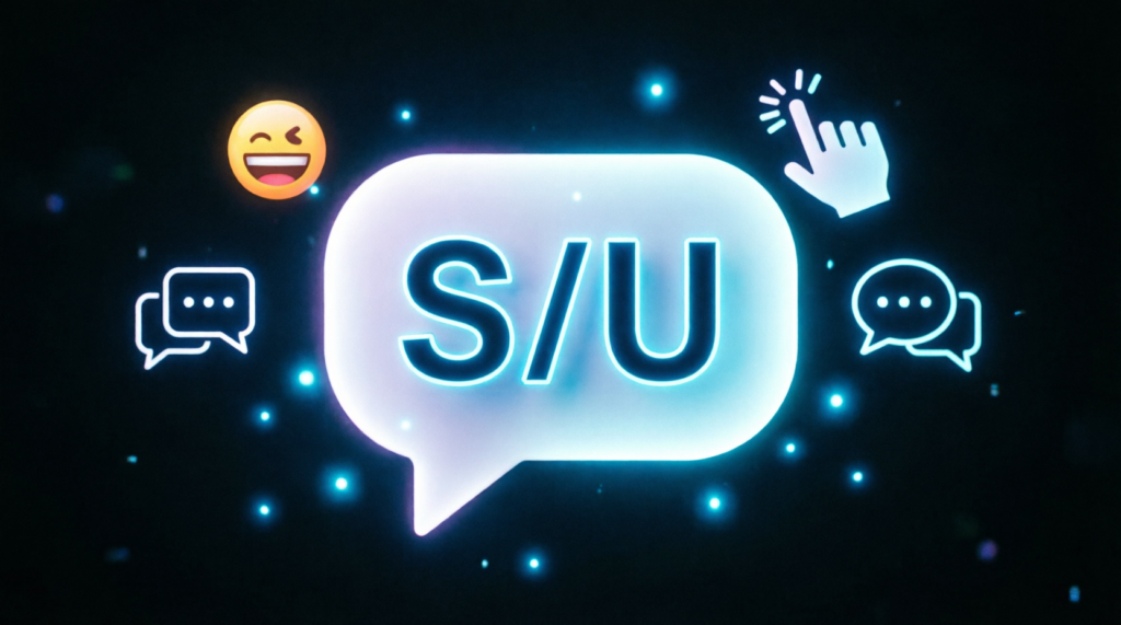 S/U Meaning in Text