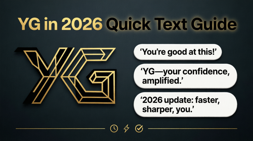 YG Meaning in Text