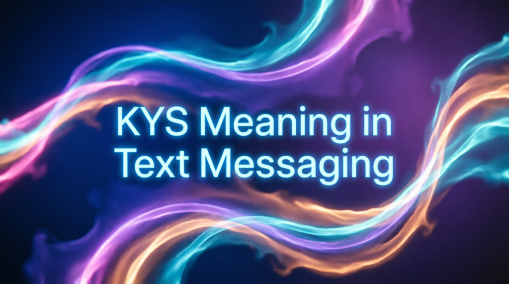 KYS Meaning in Text
