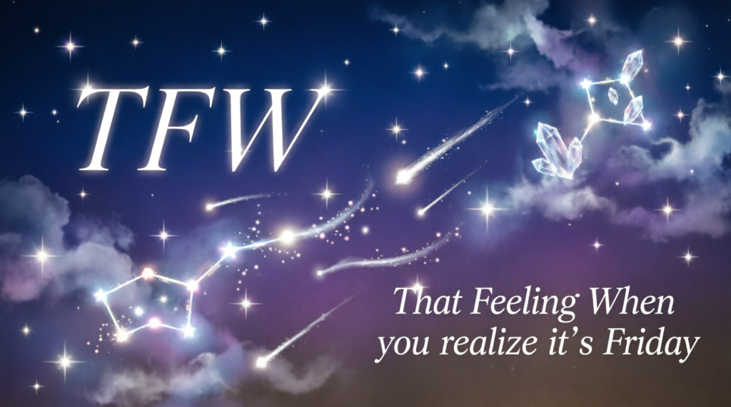 TFW Meaning in Text