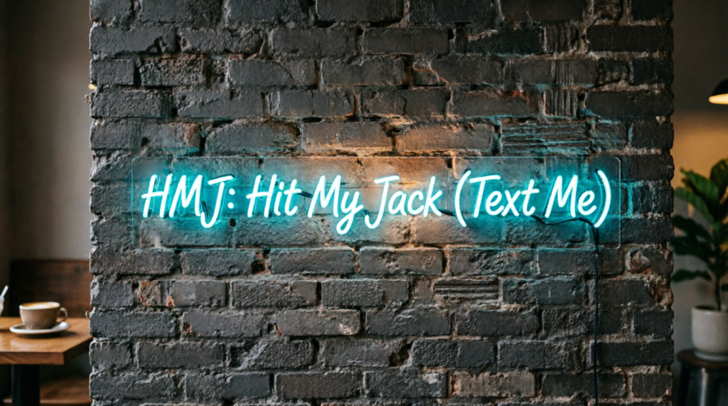 HMJ Meaning in Text