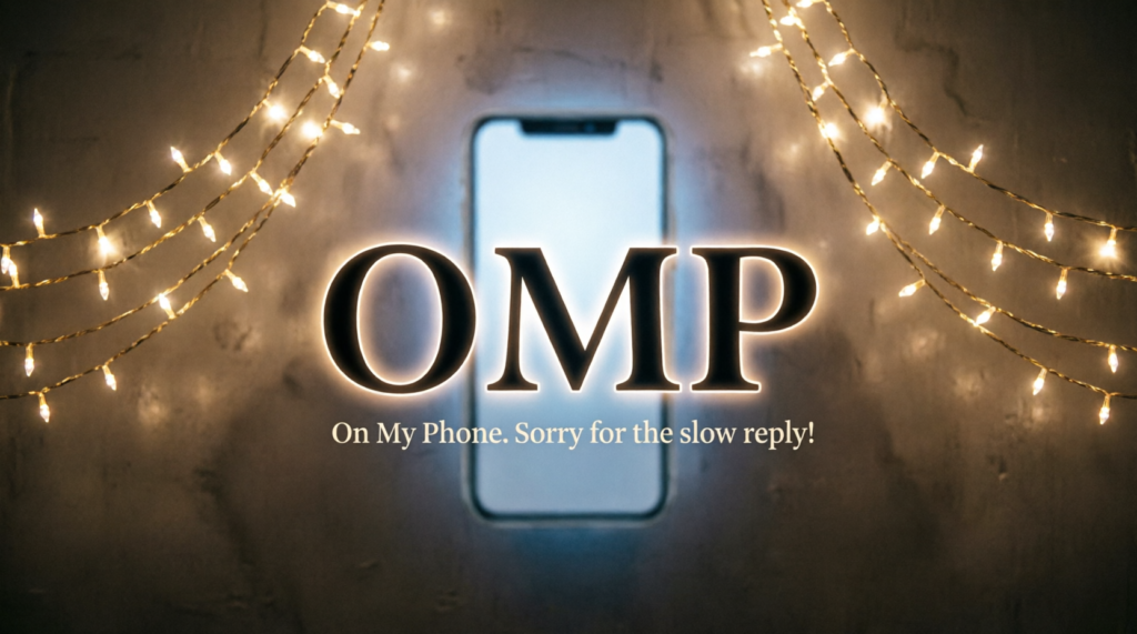 OMP Meaning in Text