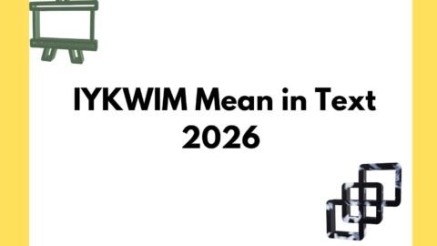 IYKWIM Mean in Text