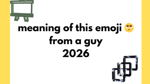 meaning of this emoji 🥺 from a guy