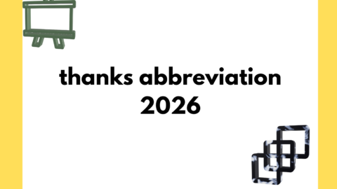 thanks abbreviation