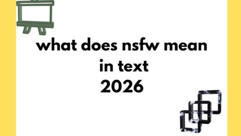 what does nsfw mean in text