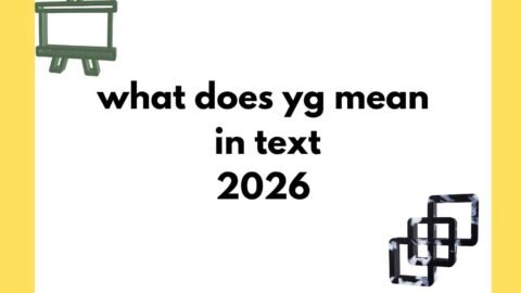 what does yg mean in text